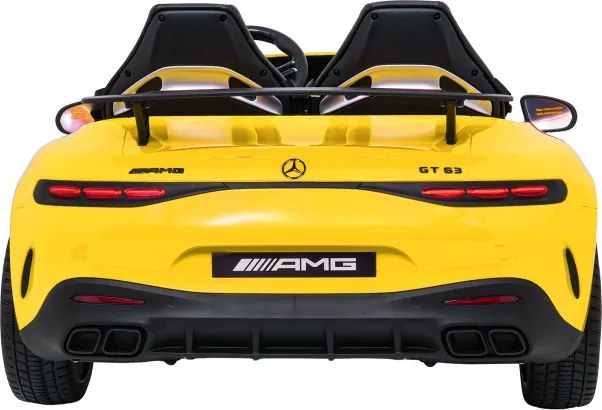Elektrické autíčko Mercedes Benz GT63 AMG žlté