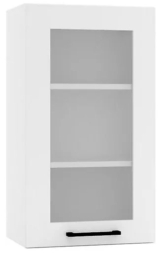 Kuchynská skrinka Denis WS40 PL biely satén mat/biela