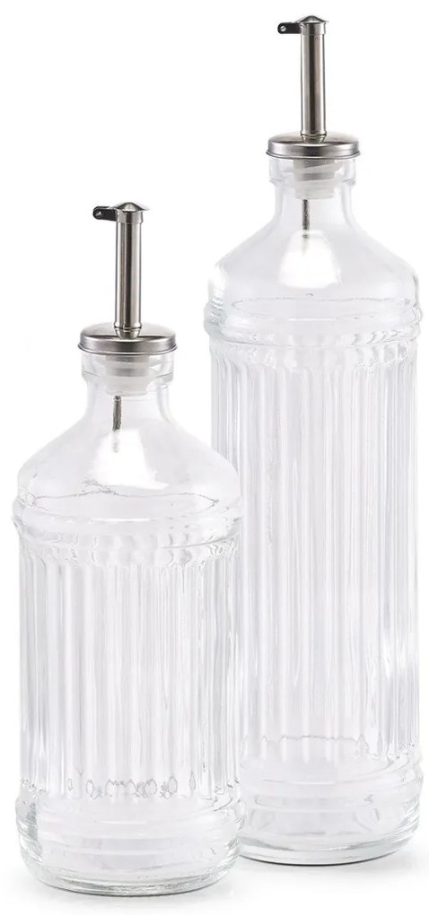 Zeller Present Fľaša na olej, ocot, s nálevkou - 700 ml, VROUBEK