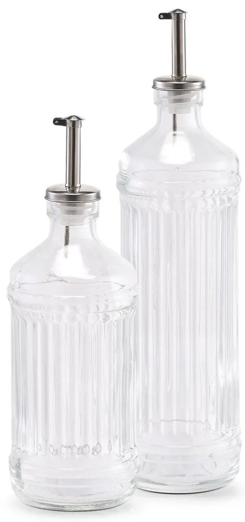 Zeller Present Láhev na olej, ocet, s nálevkou - 700ml, VROUBEK