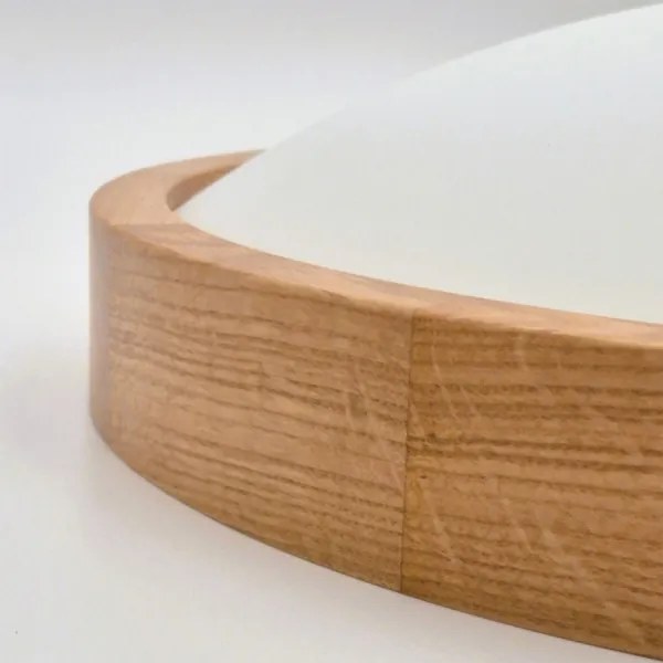 BRILAGI-LED RGBW stmievateľné stropné svietidlo CARVALHO SLIM 2xE27/12W/230V Wi‑Fi dub pr. 37