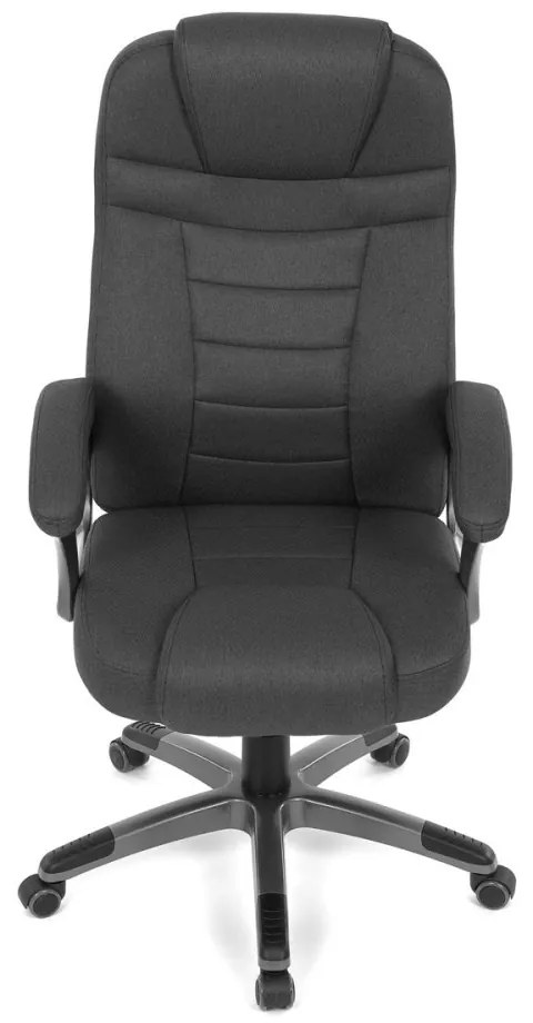 Kancelárske kreslo DEXTER — látka, sivá