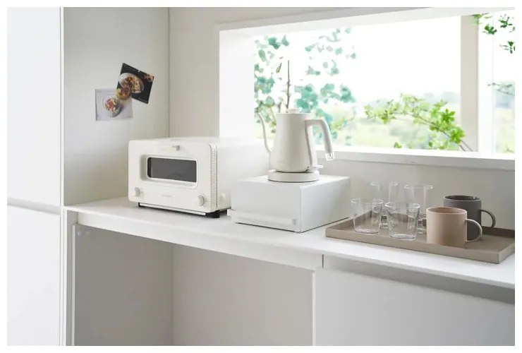 Biela škatuľka na čaj Tower – YAMAZAKI