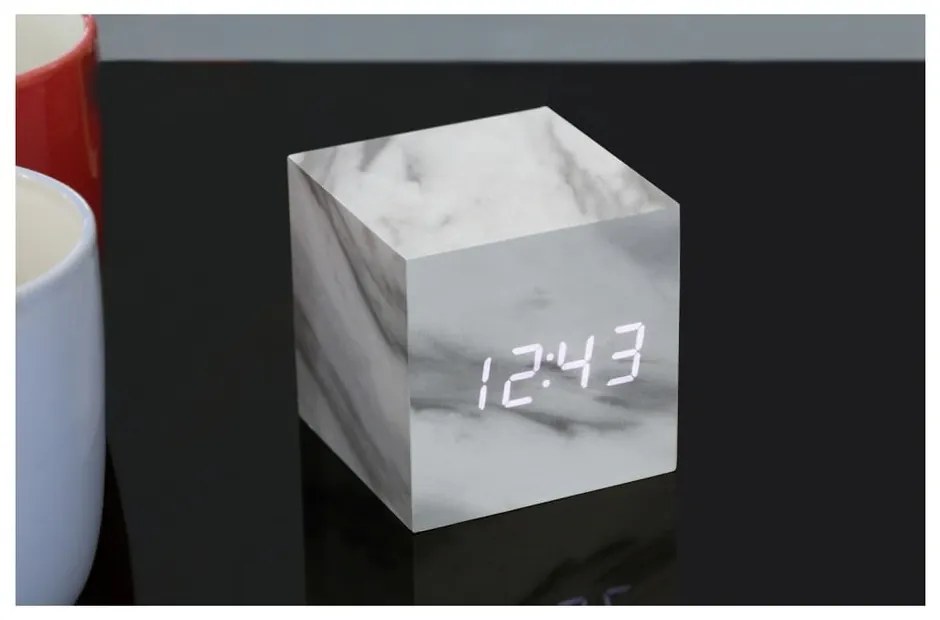 Digitálny budík Cube Click – Gingko