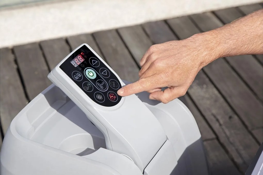 IBIZA AirJet 6 Lay-Z-Spa Nafukovacia vírivka BESTWAY do záhrady + príslušenstvo