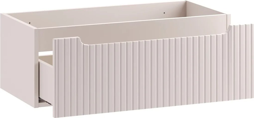 Koupelnová sestava Nova Cashmere I se zápustným umyvadlem a skříňkami 80 cm kašmírová