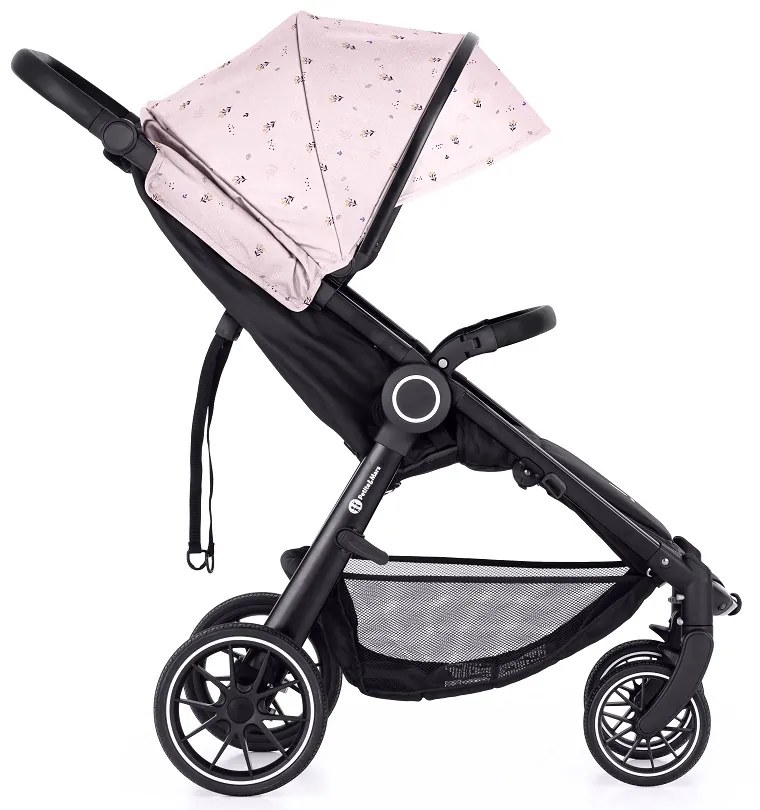 PETITE&MARS Kočík Street+ RWS Black + Strieška Limited 100 Tenderness