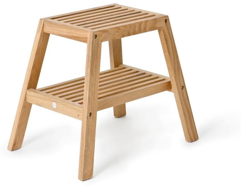Stolička z dubového dreva Wireworks Slatted Stool