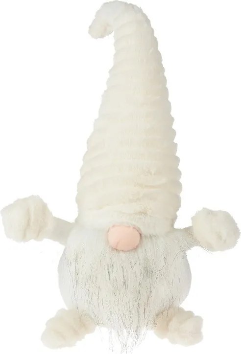 Vianočný škriatok v bledom oblečení 44 cm