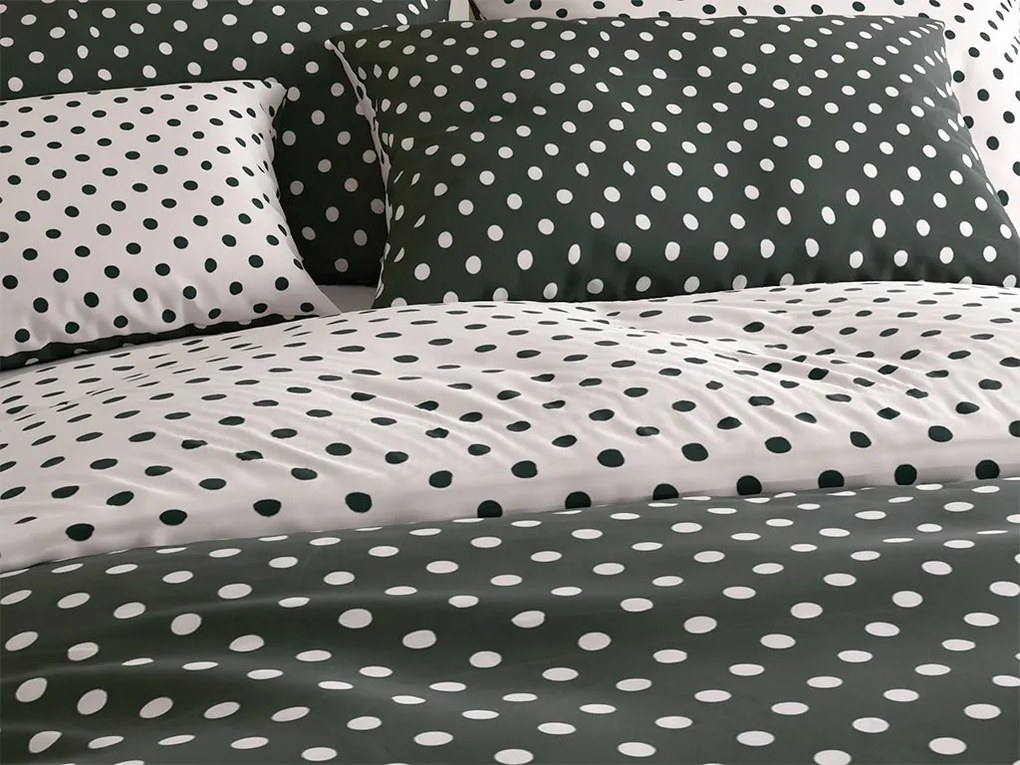 Bavlnené obliečky Colam sivé