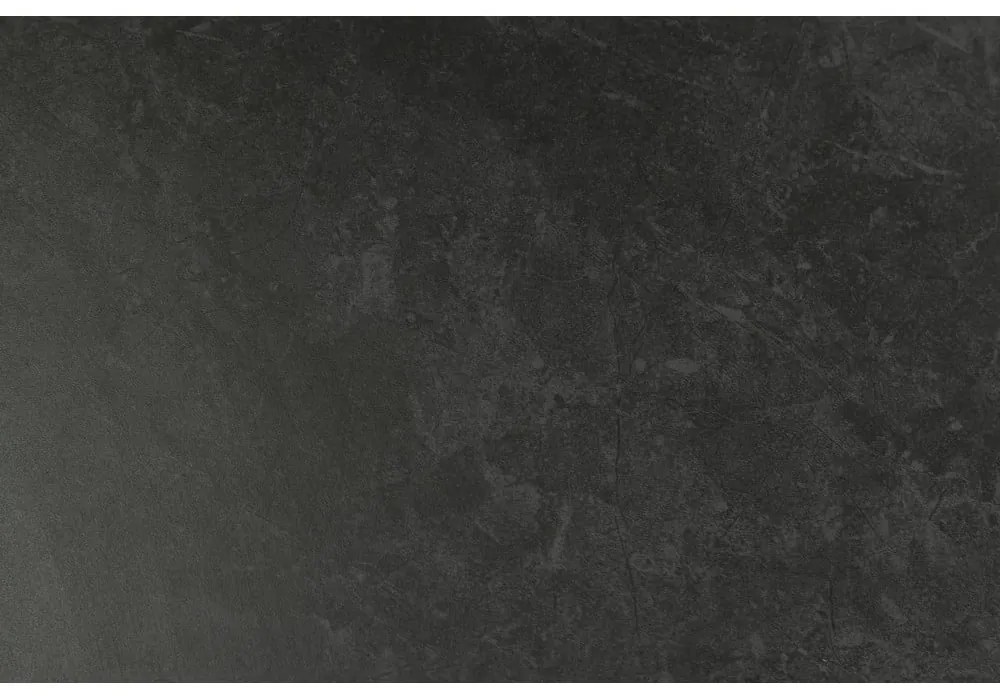 Čierny konferenčný stolík s keramickou doskou 60x120 cm Caracas - Actona