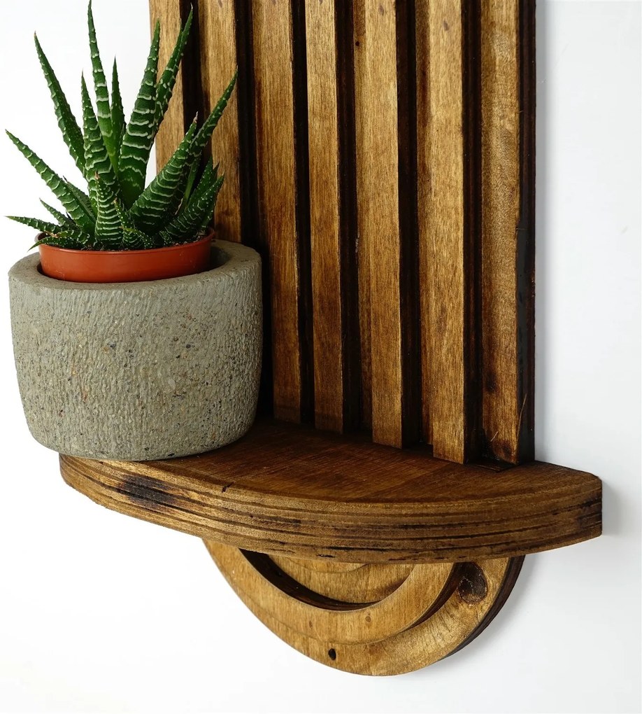 Nástenná polica Raf269 orech