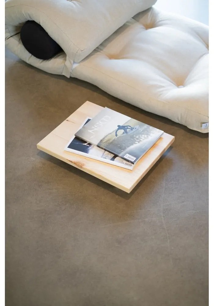 Súprava 2 nočných stolíkov z borovicového dreva v prírodnej farbe Karup Design Dock Natural