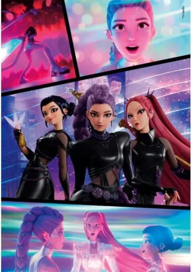 Puzzle KPop Demon Hunters Clementoni 21760