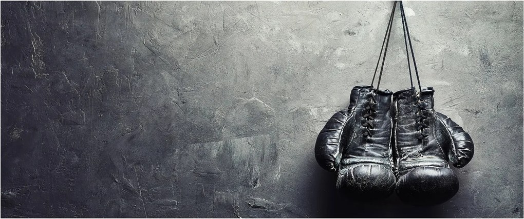 Obraz boxerských rukavíc (120x50 cm)
