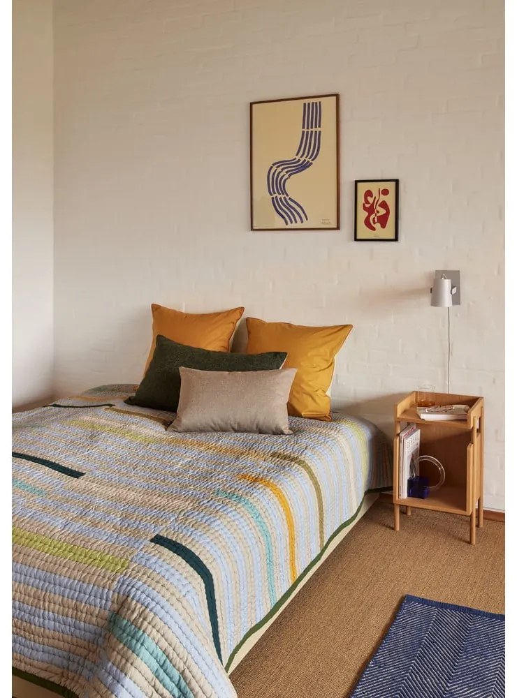 Nočný stolík v dekore duba v prírodnej farbe Archive – Hübsch