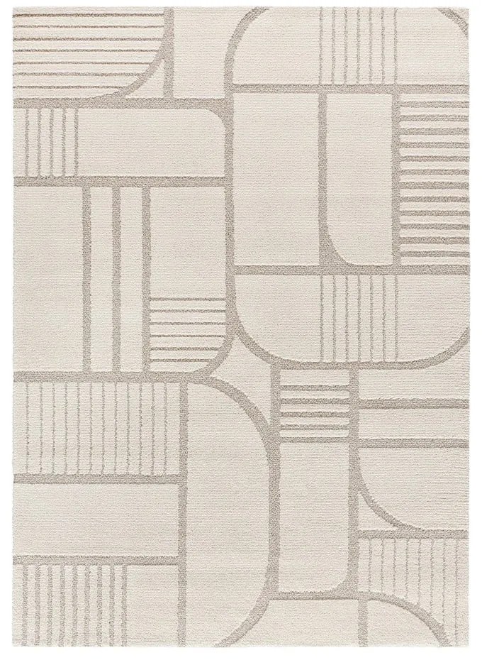 Krémovobiely koberec 80x150 cm Snowy – Universal