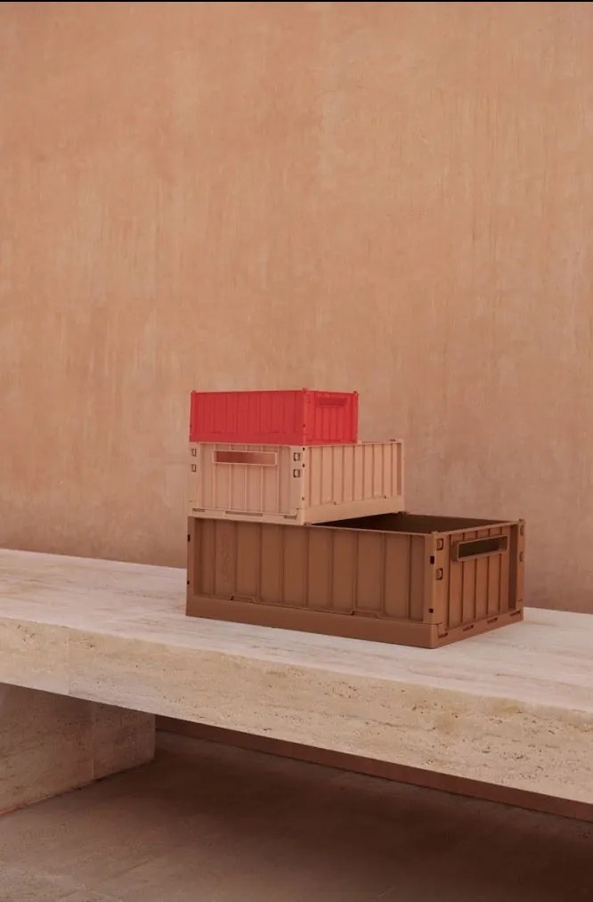 Úložné boxy LIEWOOD Weston "S" Ružové 2 kusy