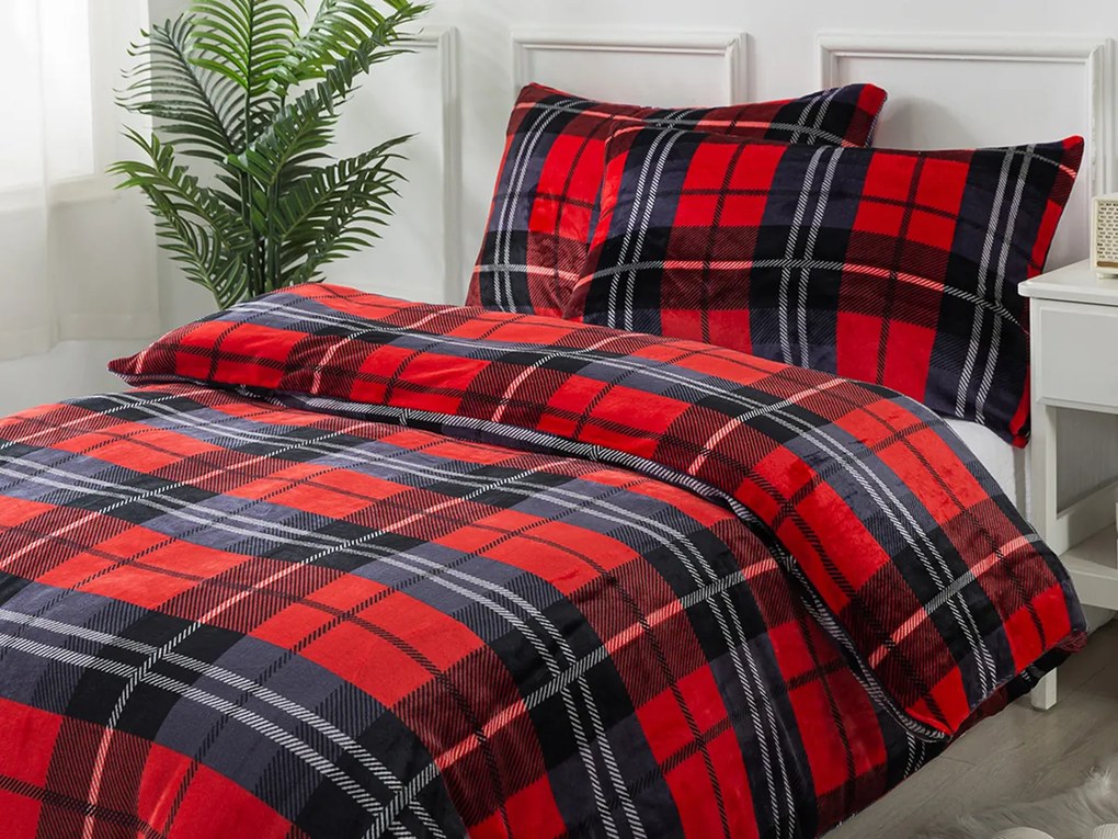 XPOSE® Predĺžené mikroplyšové obliečky KOSTKA Exclusive