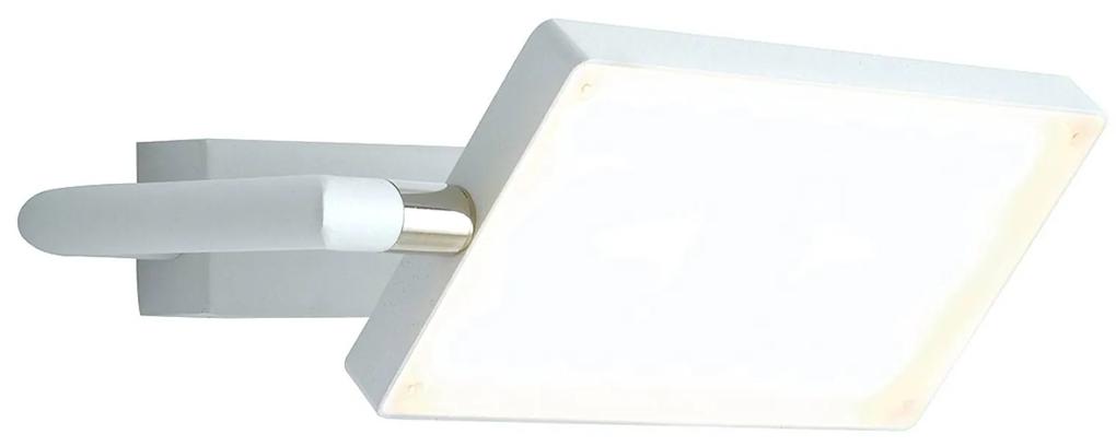 Nástenné LED svietidlo Book, biele