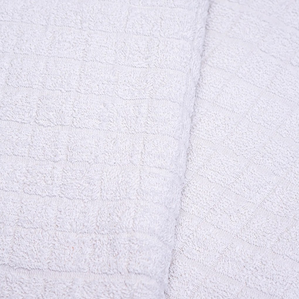 Osuška JERRY 70 x 140 cm biela, 100% bavlna