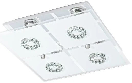 Eglo 93783 - LED stropné svietidlo RONCATO 4xGU10/3W/230V
