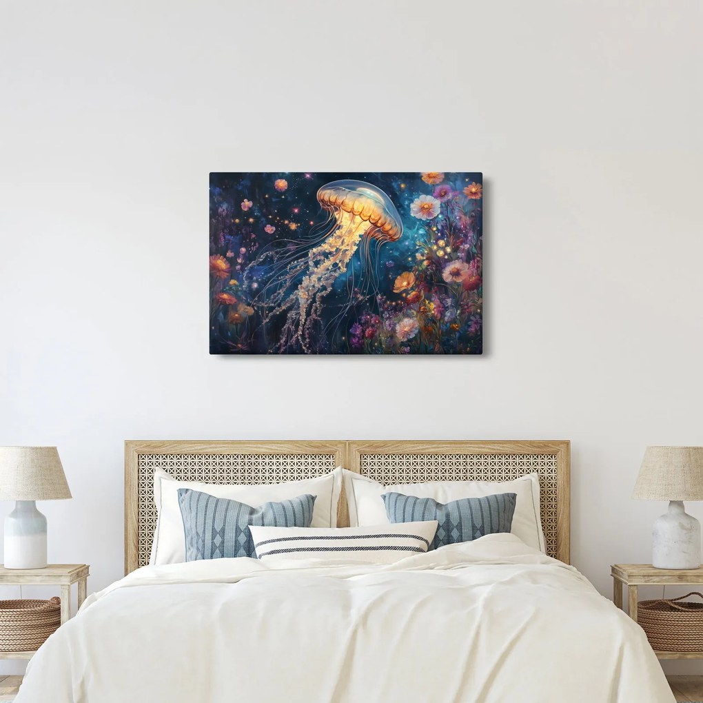Obraz - Magická medúza (90x60 cm)