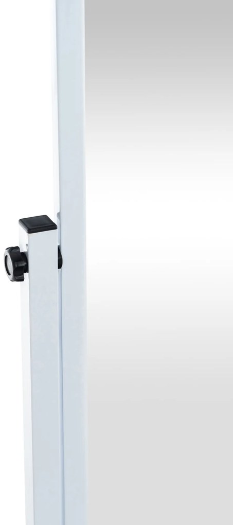 Stojace zrkadlo Evoir - 151x39x39 cm - Biela