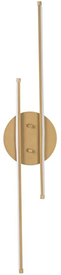 LED nástenné svietidlo v zlatej farbe Umut – Opviq lights