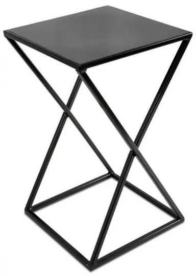 Stojan na kvety 40x24 čierna