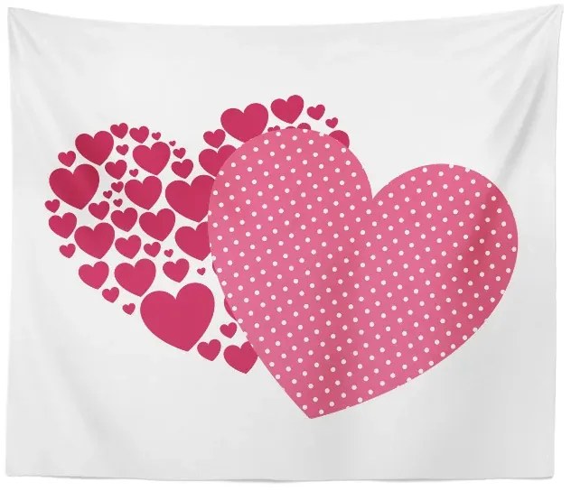 Sablio Deka Srdce: 150x120 cm