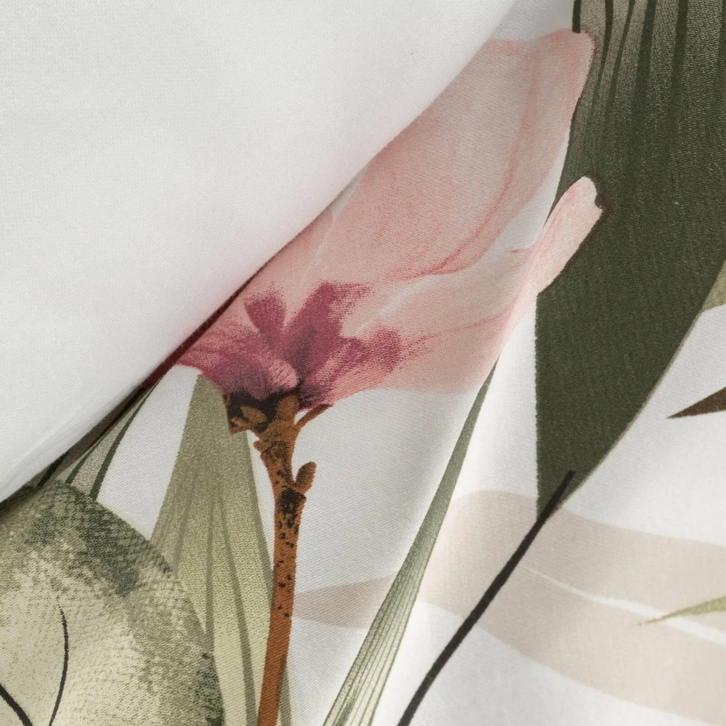 SATÉNOVÉ OBLIEČKY SPRING08 200X220 CM, 2KS 70X80 CM VZOROVNÉ