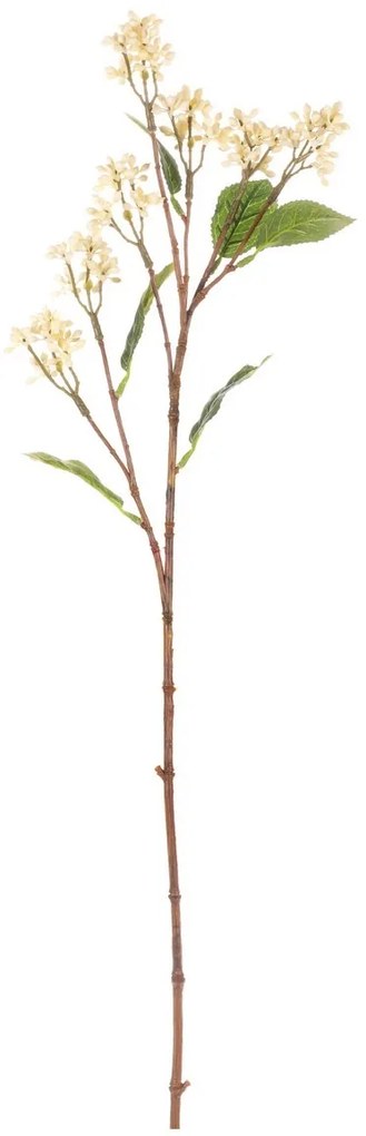 Umelá kvetina Krásnoplodka japonská krémová, 16 x 8 x 63 cm
