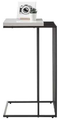 Odkladací stolík ZAIRA biely