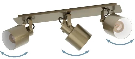 Eglo 43819 - Bodové svietidlo SOUTHERY 3xE27/40W/230V