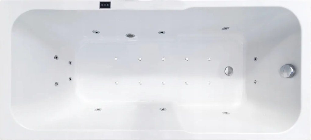 Vaňa S Hydromasážou Poľsko Veľká Hlboká 180x80