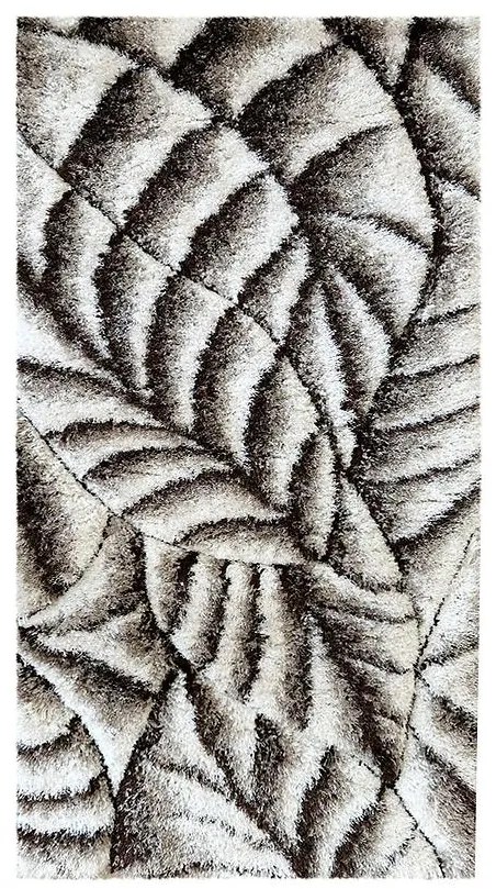 Koberec Shaggy 3D Dominica 1,6/2,3 P502A BOS QB 34 béžová