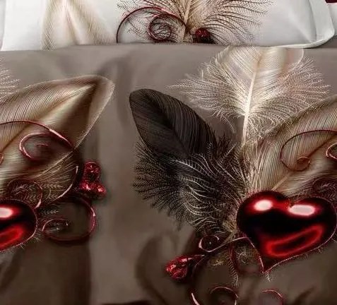 Krepové obliečky Homa CEREA CAPPUCCINO 3-dielna sada 140x200 cm