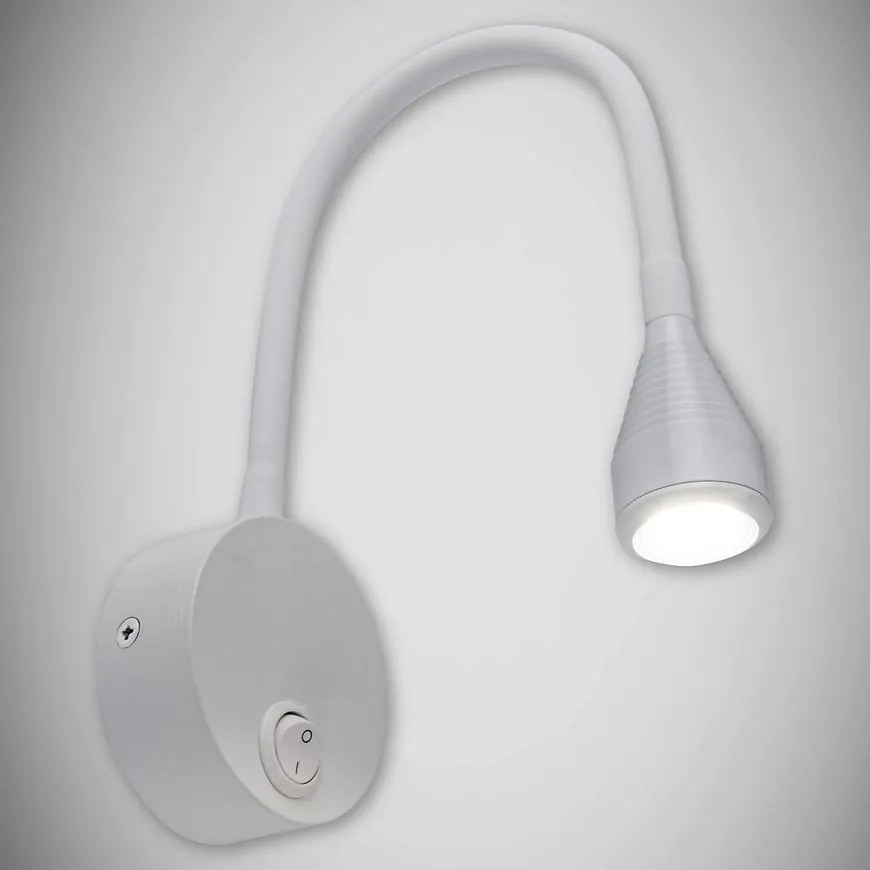 Nástenné bodové svietidlo Pola LED 3,5W biela 4000K 03738 LB