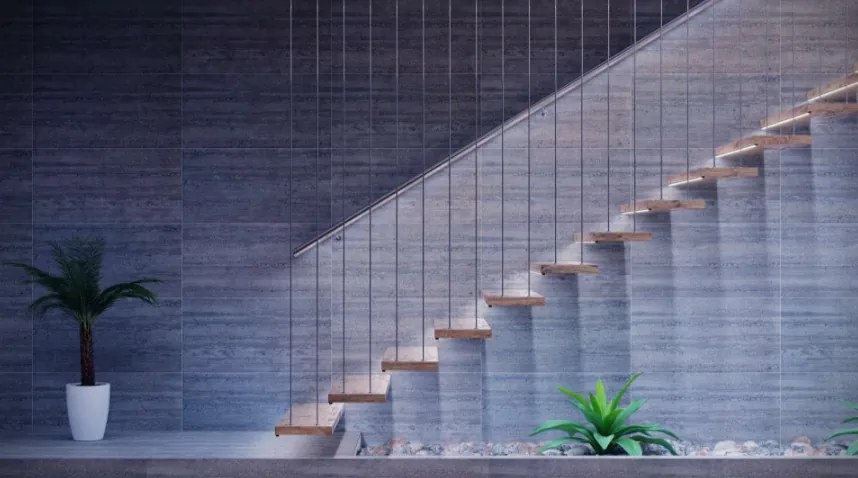 Led-Labs LED profil LUMINES typ X čierny elox 1m