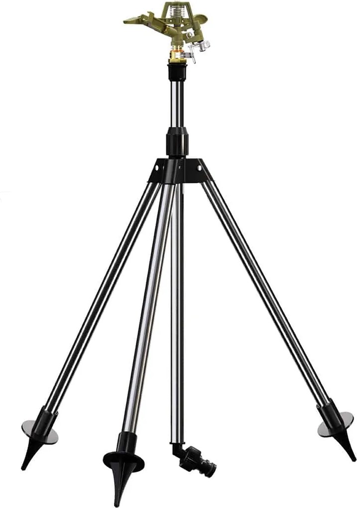 Impulzný zavlažovač trávnika SVEN s teleskopickým stojanom 30-360° Gardebruk
