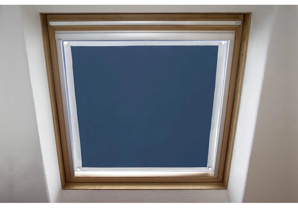 Modrá termo slnečná clona 59x114 cm – Maximex