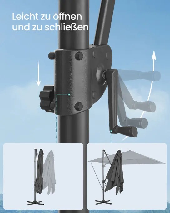 Záhradný slnečník GPU057G02