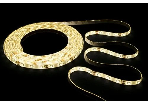BERGE LED pásik - SMD 2835 - 5m 24W IP20 60LED/m 4,8W/m teplá biela s konektorom