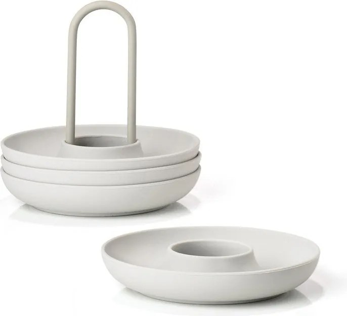 Kovové stojančeky na vajíčka v súprave 4 ks Singles – Zone