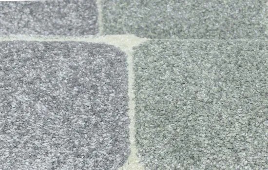 Oriental Weavers, Kusový koberec Portland 172/RT4G, 80x140, zelená, chodba / predsieň