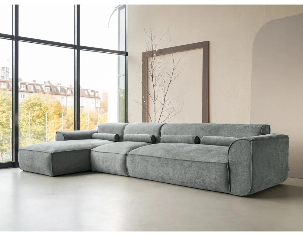 Zelená rohová pohovka (ľavý roh) Flex Felix – Miuform