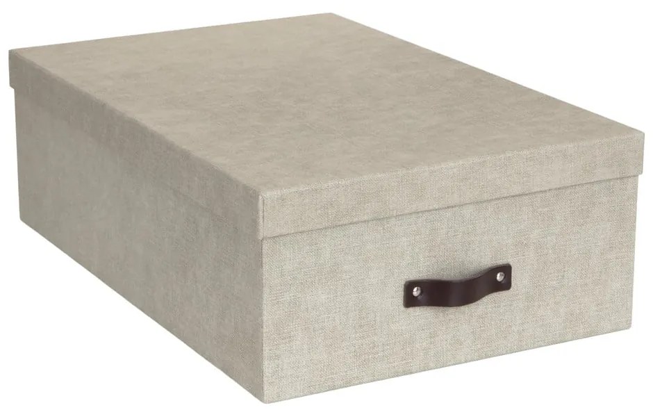Súprava 3 béžových úložných škatúľ Bigso Box of Sweden Inge
