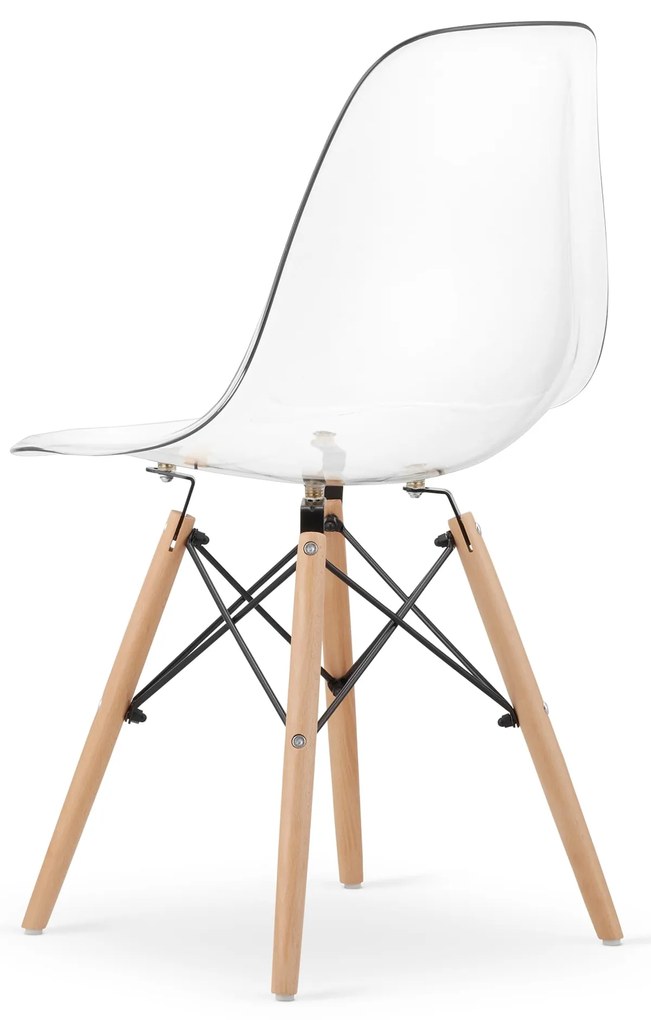 Transparentná stolička OSAKA