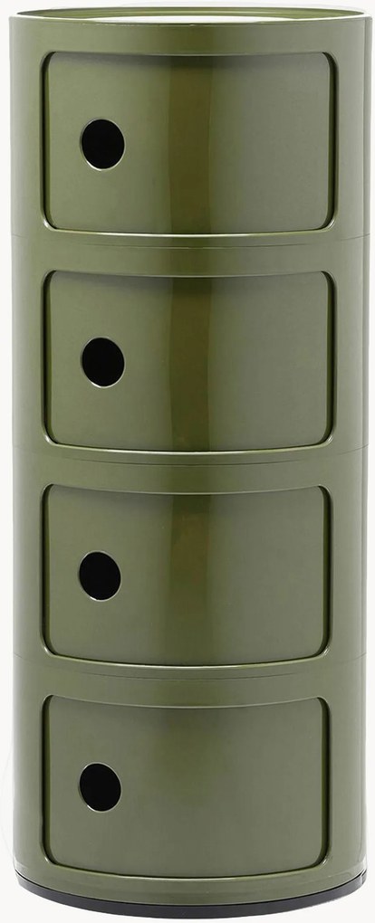 Dizajnová skrinka Componibili, 4 moduly, V 77 cm